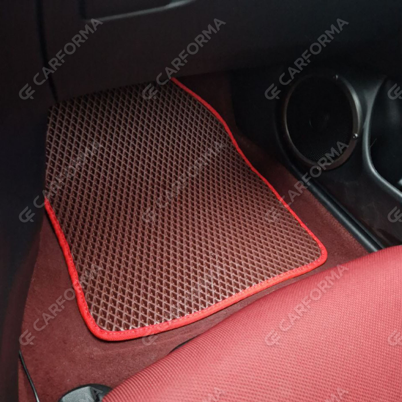 Ворсовые коврики на Honda Civic VIII 3d 2006&nbsp;-&nbsp;2011 в Ростове-на-Дону