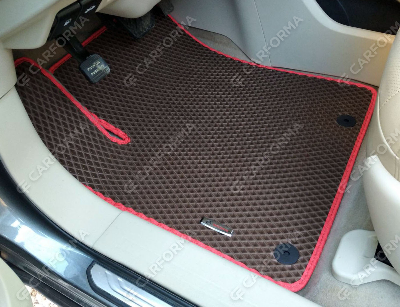 Ворсовые коврики на Nissan Murano (Z52) 2014&nbsp;-&nbsp;2022 в Ростове-на-Дону