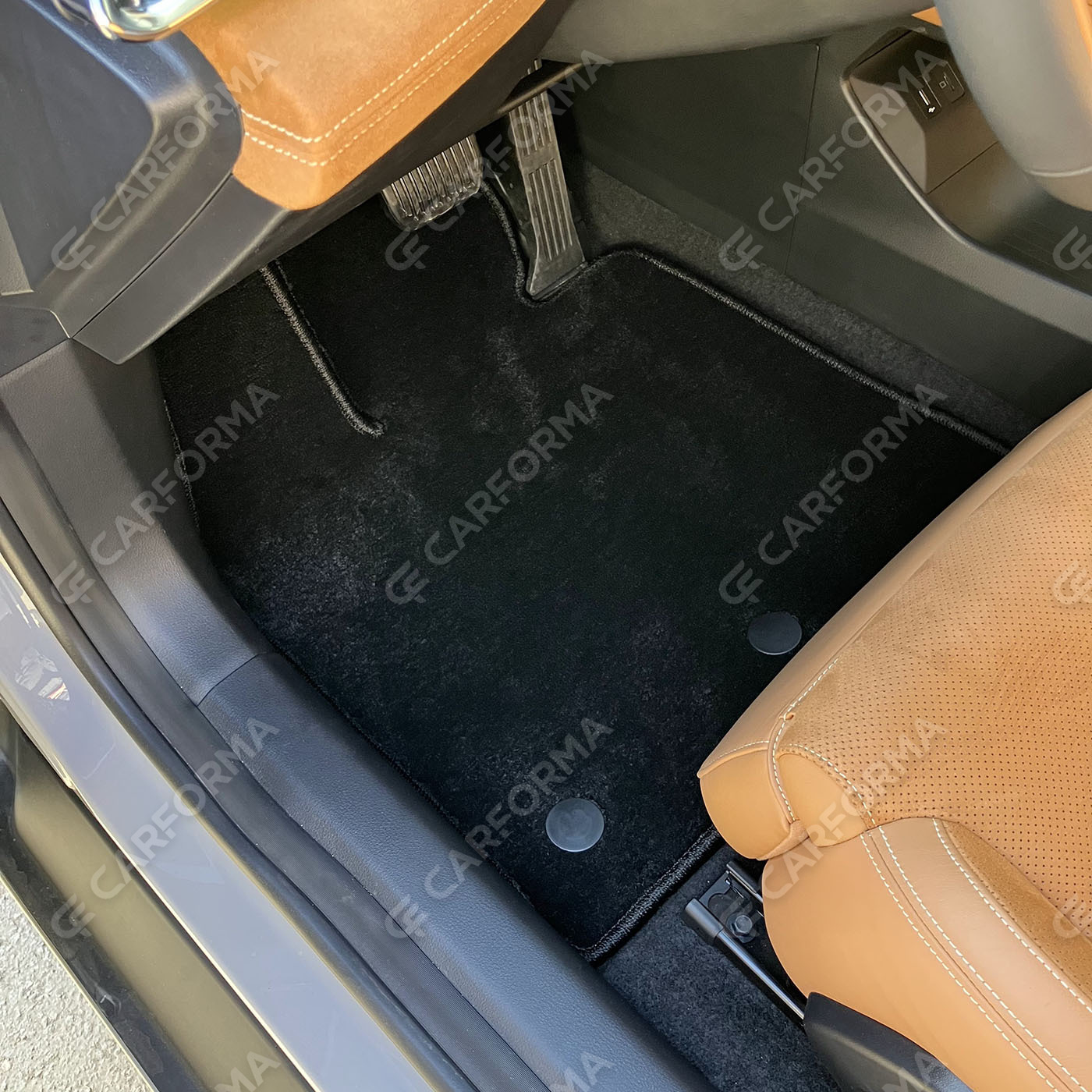 Ворсовые коврики на Mazda EZ-6 2024&nbsp;-&nbsp;2026 в Ростове-на-Дону