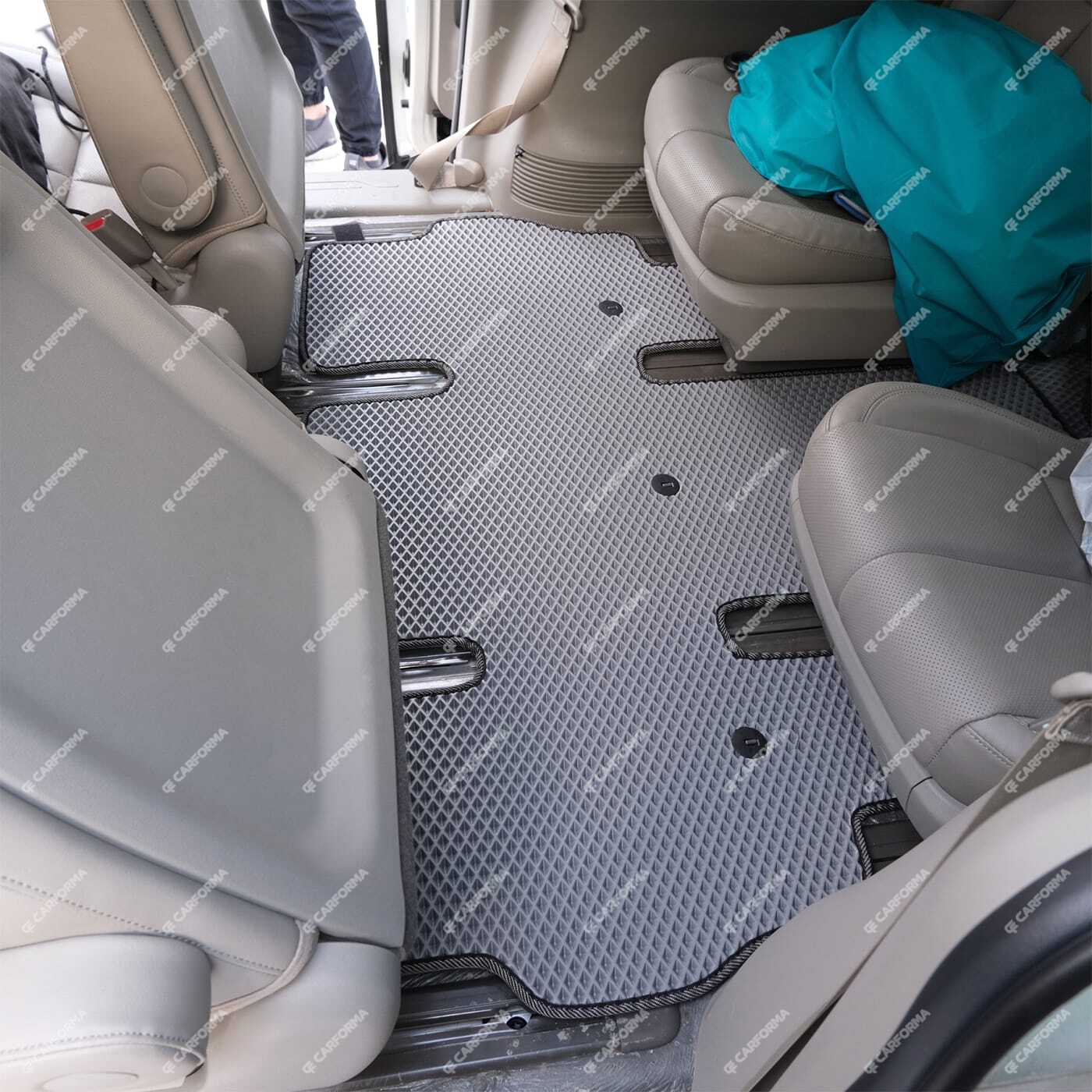Коврики на KIA Carnival III 9 мест и 11 мест 2014 - 2021 в Ростове-на-Дону Коврики на KIA Carnival III 9 мест и 11 мест 2014 - 2021 в Ростове-на-Дону