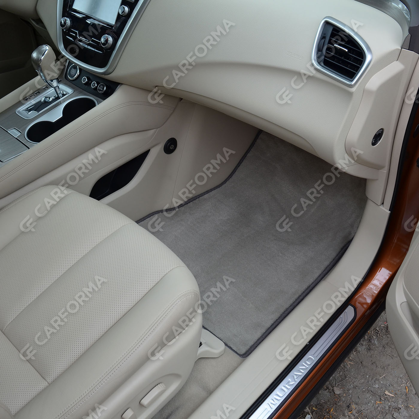 Ворсовые коврики на Nissan Murano (Z52) 2014&nbsp;-&nbsp;2022 в Ростове-на-Дону