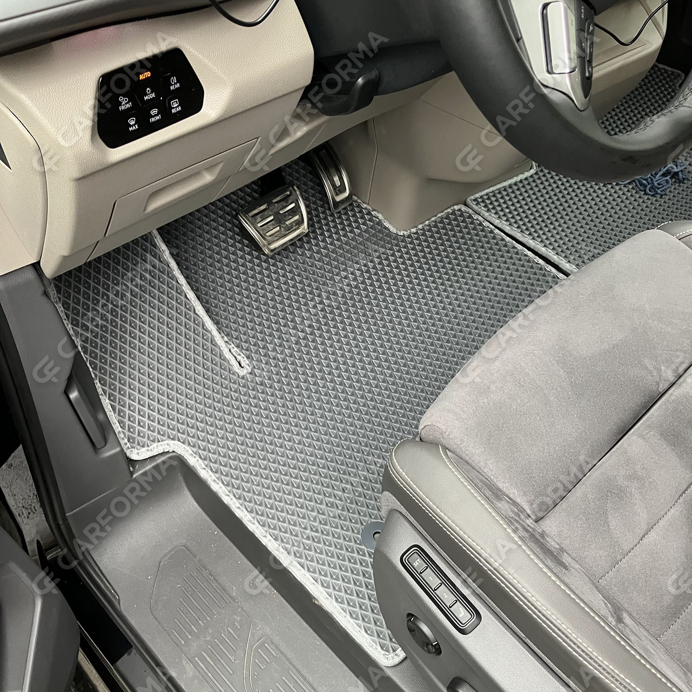 Ворсовые коврики на Volkswagen Multivan (T7) 2021&nbsp;-&nbsp;2026 в Ростове-на-Дону