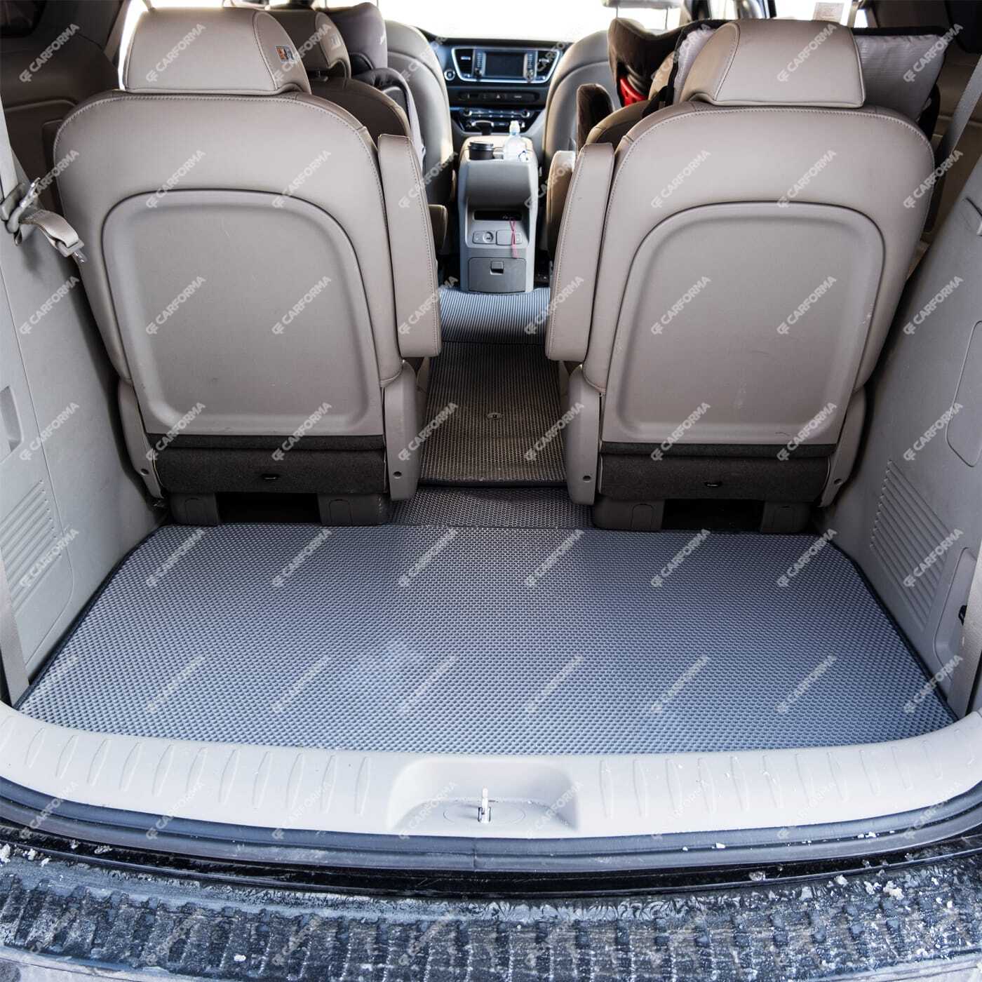 Коврики на KIA Carnival III 9 мест и 11 мест 2014 - 2021 в Ростове-на-Дону Коврики на KIA Carnival III 9 мест и 11 мест 2014 - 2021 в Ростове-на-Дону