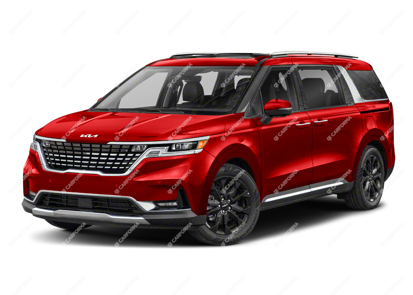 Коврики на KIA Carnival IV 7 мест с оттоманками 2020 - 2025 Коврики на KIA Carnival IV 7 мест с оттоманками 2020 - 2025