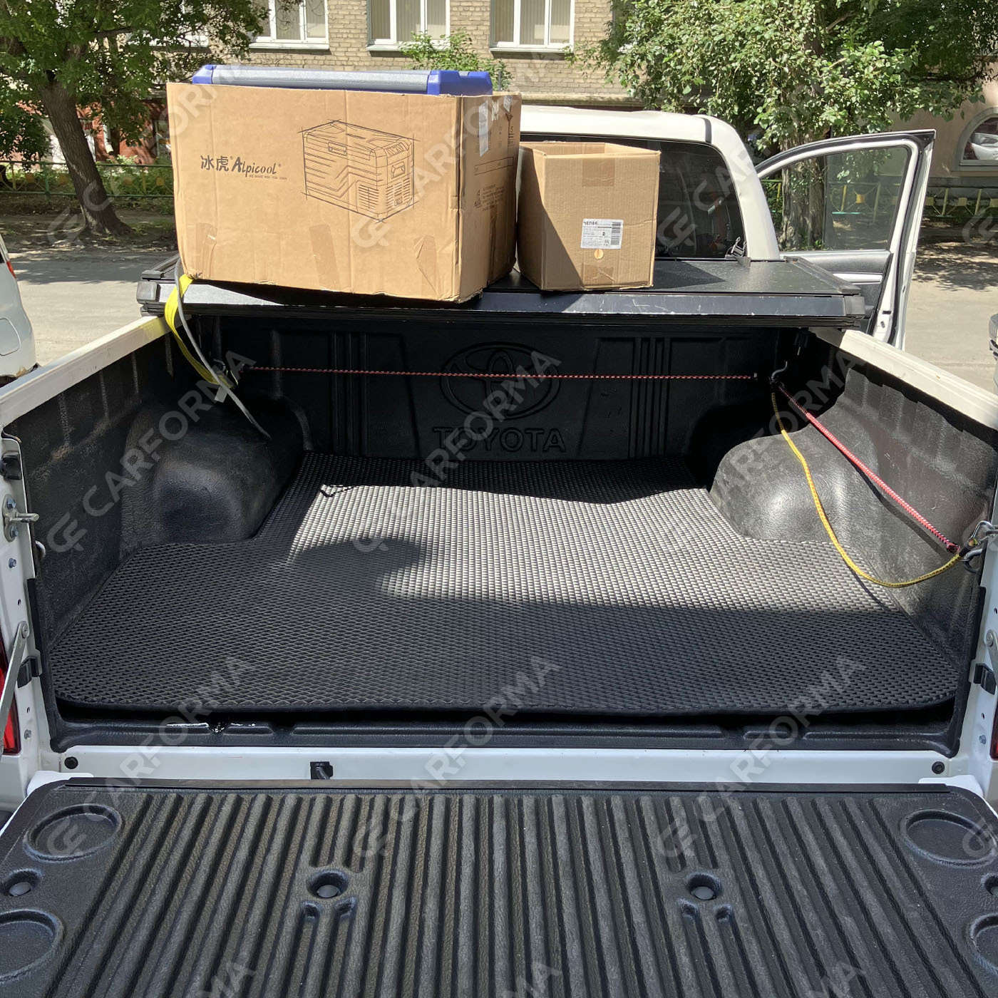 Ворсовые коврики на Toyota Hilux VII 2008&nbsp;-&nbsp;2015 в Ростове-на-Дону