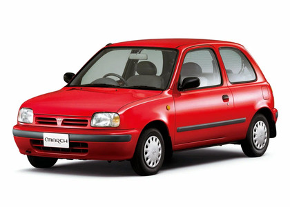 Ворсовые коврики на Nissan March (K11) 1992 - 2002 в Ростове-на-Дону