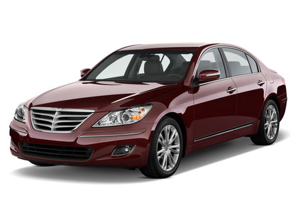 Ворсовые коврики на Hyundai Genesis I 2008 - 2014 в Ростове-на-Дону