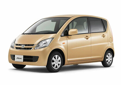 Ворсовые коврики на Daihatsu Move VI 2006&nbsp;-&nbsp;2010 в Ростове-на-Дону
