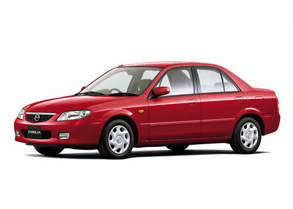 Ворсовые коврики на Mazda Familia (BJ) 1998 - 2003 в Ростове-на-Дону