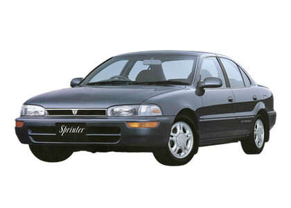 Ворсовые коврики на Toyota Sprinter (E10) 1991 - 2002 в Ростове-на-Дону