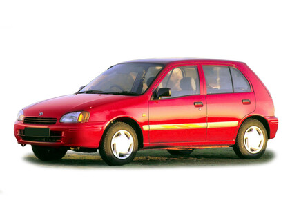 Ворсовые коврики на Toyota Starlet (P90) 1995 - 1999 в Ростове-на-Дону