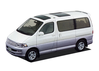 Ворсовые коврики на Toyota Hiace Regius (xH10) 1997 - 2002 в Ростове-на-Дону