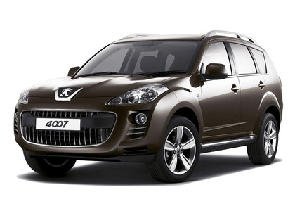 Ворсовые коврики на Peugeot 4007 2007 - 2012 в Ростове-на-Дону