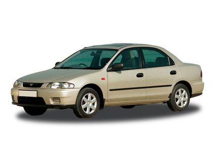 Ворсовые коврики на Mazda 323 1994 - 2000 в Ростове-на-Дону
