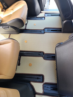 Ворсовые коврики на KIA Carnival IV корейская сборка 2020 - 2025 в Ростове-на-Дону