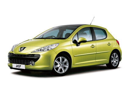 Ворсовые коврики на Peugeot 207 2006 - 2012 в Ростове-на-Дону