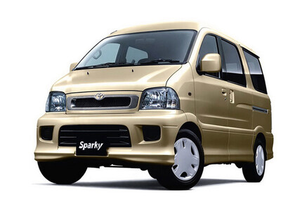Ворсовые коврики на Toyota Sparky 2000 - 2003 в Ростове-на-Дону