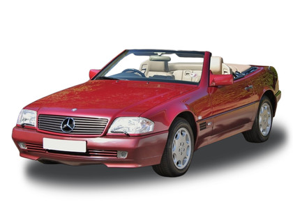 Ворсовые коврики на Mercedes SL (R129) 1989 - 2002 в Ростове-на-Дону