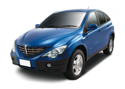Ворсовые коврики на SsangYong Actyon I 2006 - 2011 в Ростове-на-Дону