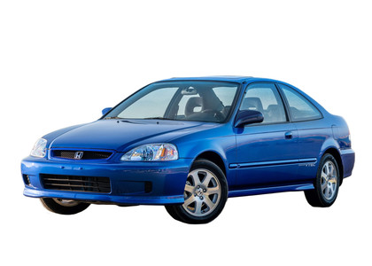 Ворсовые коврики на Honda Civic VI 2d 1995 - 2000 в Ростове-на-Дону