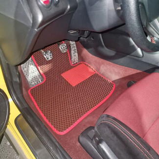 Ворсовые коврики на Honda Civic VIII 3d 2006&nbsp;-&nbsp;2011 в Ростове-на-Дону