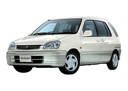 Ворсовые коврики на Toyota Raum I 1997 - 2003 в Ростове-на-Дону