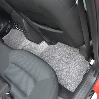 Ворсовые коврики на Mazda CX5 II 2016 - 2025 в Ростове-на-Дону