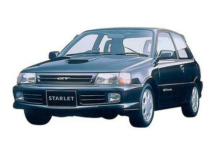 Ворсовые коврики на Toyota Starlet (P80) 1989 - 1995 в Ростове-на-Дону