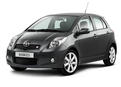 Ворсовые коврики на Toyota Yaris II 2005 - 2011 в Ростове-на-Дону