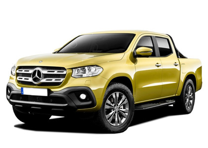 Ворсовые коврики на Mercedes X-Class 2017 - 2020 в Ростове-на-Дону