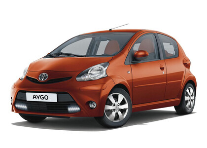 Ворсовые коврики на Toyota Aygo 2005 - 2014 в Ростове-на-Дону