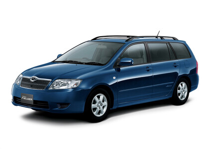 Ворсовые коврики на Toyota Corolla Fielder (E12) 2001 - 2006 в Ростове-на-Дону