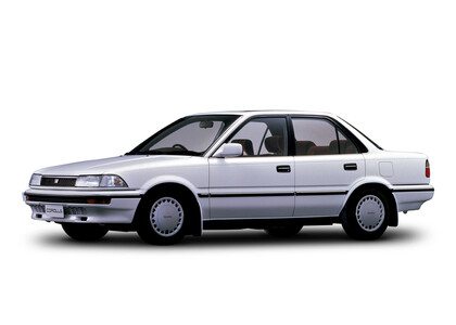 Ворсовые коврики на Toyota Corolla (E9) 1987 - 1993 в Ростове-на-Дону