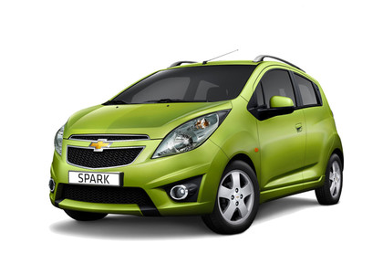 Ворсовые коврики на Chevrolet Spark III 2009 - 2023 в Ростове-на-Дону