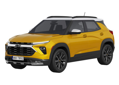 Ворсовые коврики на Chevrolet TrailBlazer III 2019 - 2025 в Ростове-на-Дону