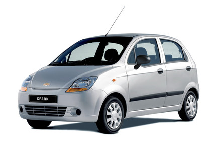 Ворсовые коврики на Chevrolet Spark II 2005 - 2010 в Ростове-на-Дону