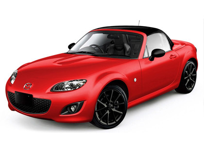 Ворсовые коврики на Mazda MX5 III 2005 - 2015 в Ростове-на-Дону