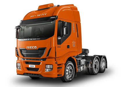 Ворсовые коврики на Iveco Stralis (Hi-Way) 2016 - 2025 в Ростове-на-Дону