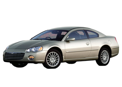 Ворсовые коврики на Chrysler Sebring II Coupe 2000 - 2006 в Ростове-на-Дону