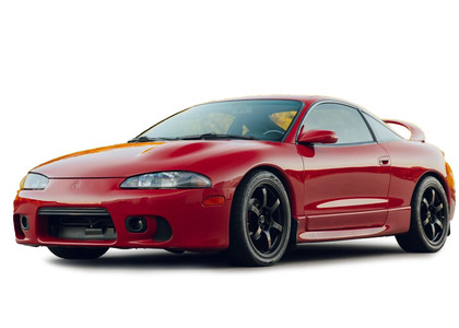 Ворсовые коврики на Mitsubishi Eclipse II 1994 - 1999 в Ростове-на-Дону