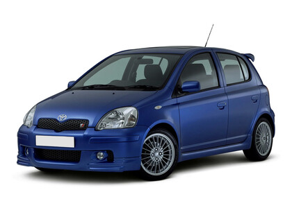 Ворсовые коврики на Toyota Yaris I 1999 - 2005 в Ростове-на-Дону