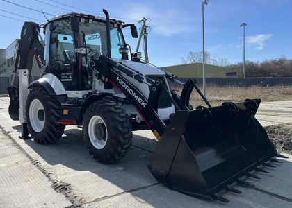 Ворсовые коврики на Спецтехника Экскаватор-погрузчик Hidromek HMK 102B Alpha K4 2022 - 2025 в Ростове-на-Дону