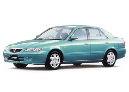 Ворсовые коврики на Mazda Capella VII 1997 - 2002 в Ростове-на-Дону