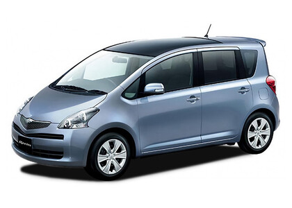 Ворсовые коврики на Toyota Ractis I 2005 - 2010 в Ростове-на-Дону