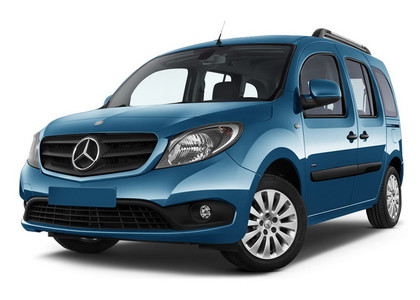 Ворсовые коврики на Mercedes Citan (W415) 2012 - 2020 в Ростове-на-Дону