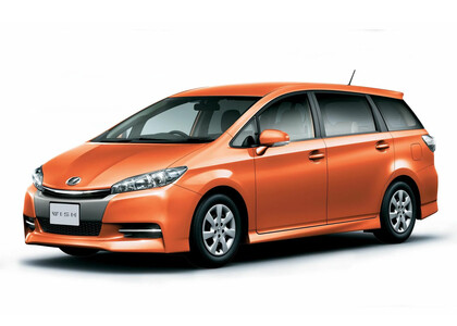 Ворсовые коврики на Toyota Wish II 2009 - 2017 в Ростове-на-Дону