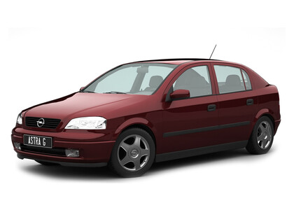 Ворсовые коврики на Opel Astra G 1998 - 2004 в Ростове-на-Дону