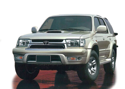 Ворсовые коврики на Toyota Hilux Surf III 1995 - 2002 в Ростове-на-Дону